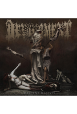Relapse Records (LP) Devourment - Obscene Majesty (GOLD, BROWN AND BONE WHITE TRI-COLOR W/RED, OXBLOOD AND BONE WHITE SPLATTER VINYL)