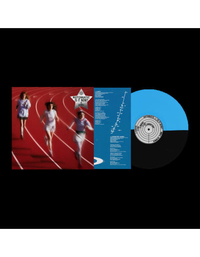 Stones Throw Records (LP) Automatic - Is It Now? (Indie Exclusive Black & Blue Half And Half Vinyl)