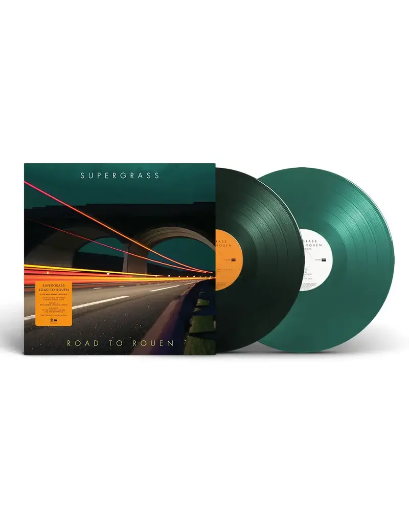 (LP) Supergrass - Road to Rouen (20th Anniversary) (Petrol/Forest Green Vinyl) [2LP]