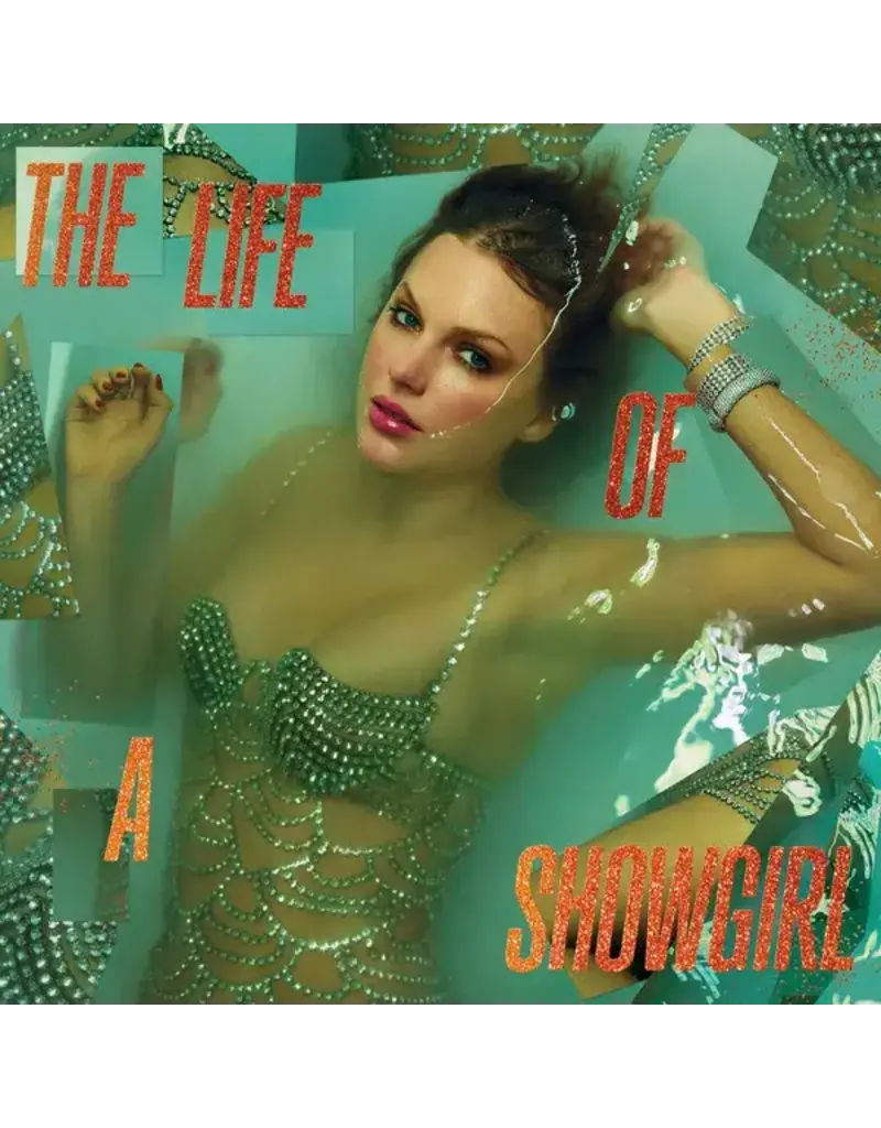 Republic (LP) Taylor Swift - The Life of a Showgirl (Portofino Glitter Orange Vinyl) (Sweat and Vanilla Perfume Edition)