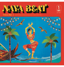 (LP) Various Artists - Naya Beat: Volume 1 (South Asian Dance & Electronic Music 1983-1992) (Limited Edition Sky Blue & Red Alert Vinyl) [2LP]