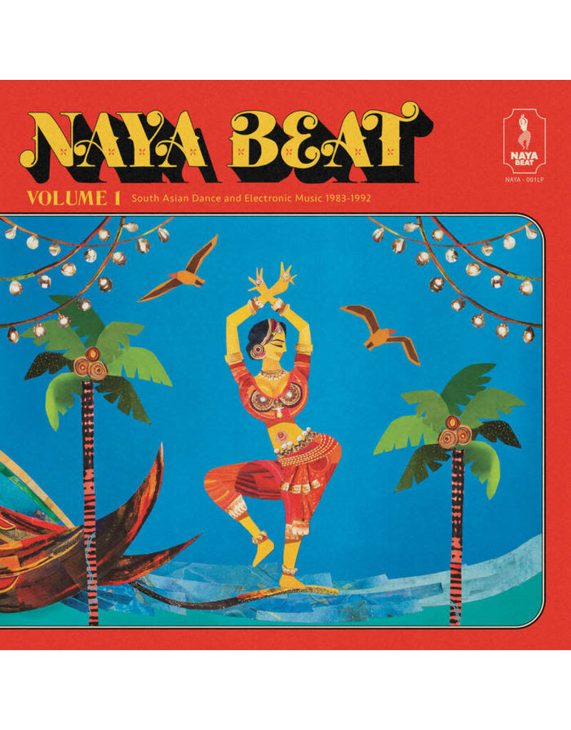 (LP) Various Artists - Naya Beat: Volume 1 (South Asian Dance & Electronic Music 1983-1992) (Limited Edition Sky Blue & Red Alert Vinyl) [2LP]