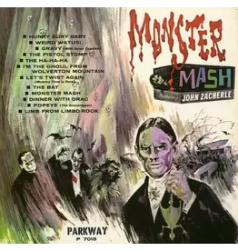 (LP) John Zacherle - Monster Mash (Indie Exclusive Purple/Green Split w/Black Splatter Vinyl)