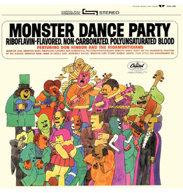 (LP) Don Hinson and The Rigamorticians - Monster Dance Party (Orange & Black Pumpkin Splatter Vinyl) (2025 Reissue)