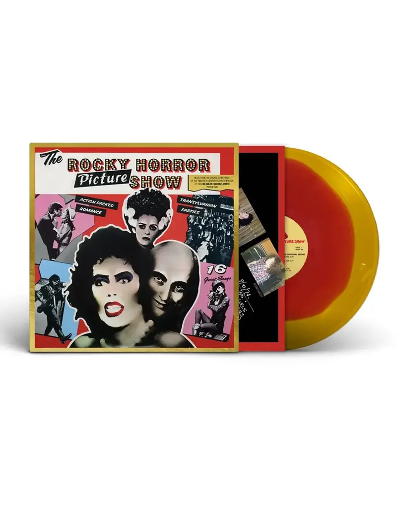 (LP) Various Artists - The Rocky Horror Picture Show (Original Motion Picture Soundtrack) (50th Anniversary) [Limited Edition Red/Gold Vinyl]
