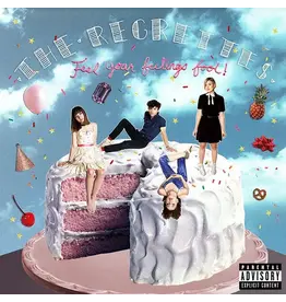 (LP) The Regrettes - Feel Your Feelings Fool (Marbled Pink & Blue Vinyl)