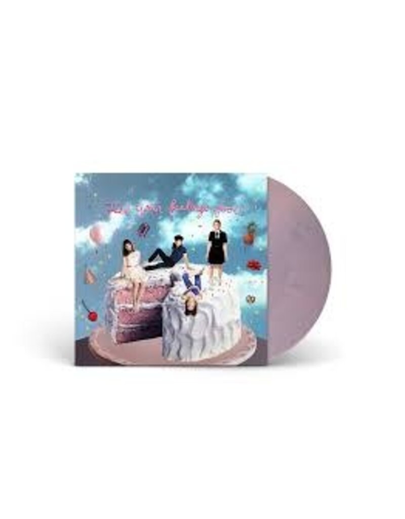 (LP) The Regrettes - Feel Your Feelings Fool (Marbled Pink & Blue Vinyl)
