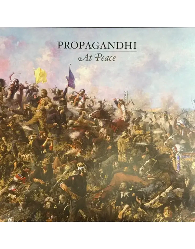 (LP) Propagandhi - At Peace (Standard Black)