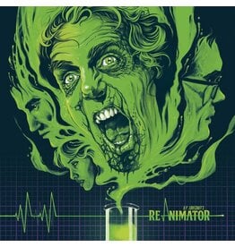 Waxwork Records (LP) Richard Band - Re-Animator O.S.T. (Green & Black Swirl Coloured)