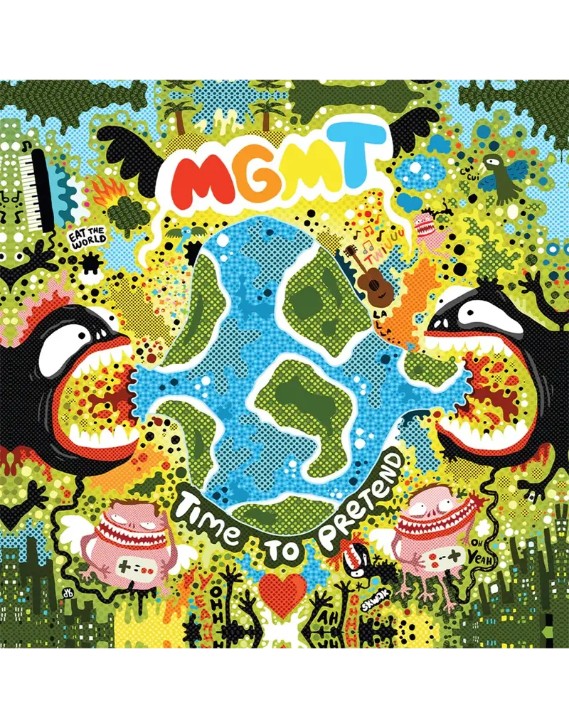 (LP) MGMT - Time To Pretend (Banana Yellow Vinyl) (6-Song EP)