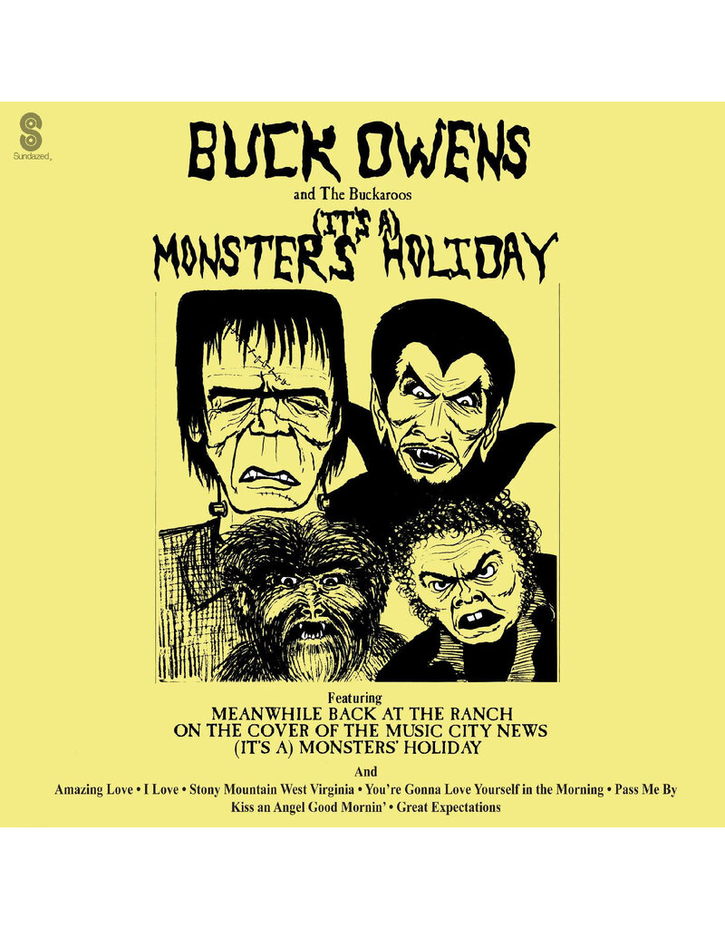 (LP) Buck Owens and His Buckaroos - (It's A) Monsters' Holiday (Limited Edition Green Vinyl) (2021 Reissue)