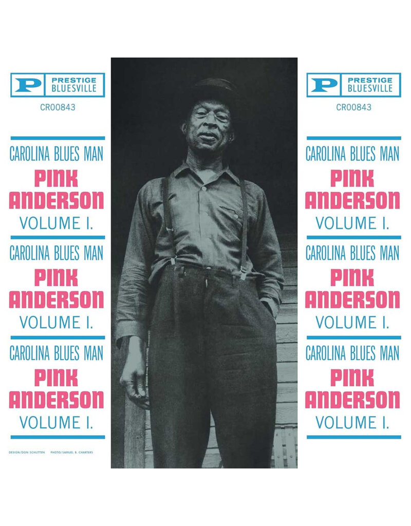 Concord (LP) Pink Anderson – Volume 1: Carolina Blues Man (Bluesville Acoustic Sounds Series) (2025 Reissue)