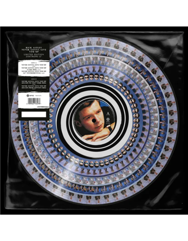 BMG Rights Management (LP) Rick Astley - Never Gonna Give You Up (12") (Zoetrope Vinyl)