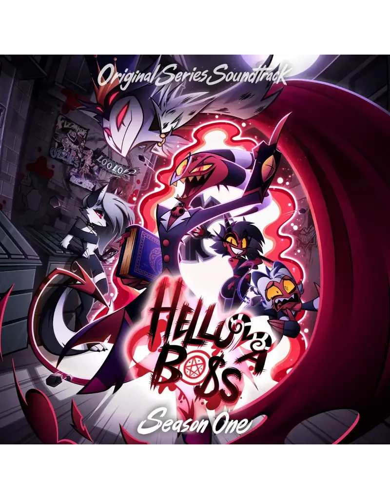 Atlantic (LP) Various Artists - Helluva Boss: Season One (Indie Exclusive Demon Blood Vinyl)