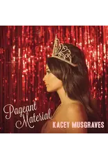 (LP) Kacey Musgraves - Pageant Material (10th Anniversary) (Limited Edition Gold Glitter Vinyl)