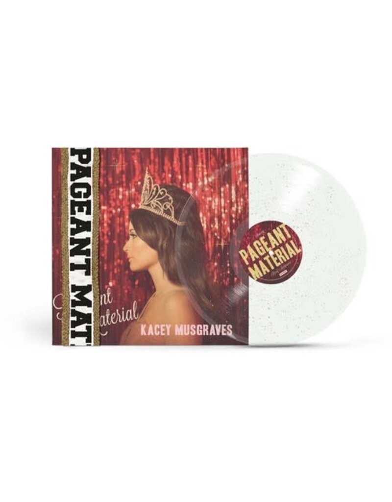(LP) Kacey Musgraves - Pageant Material (10th Anniversary) (Limited Edition Gold Glitter Vinyl)