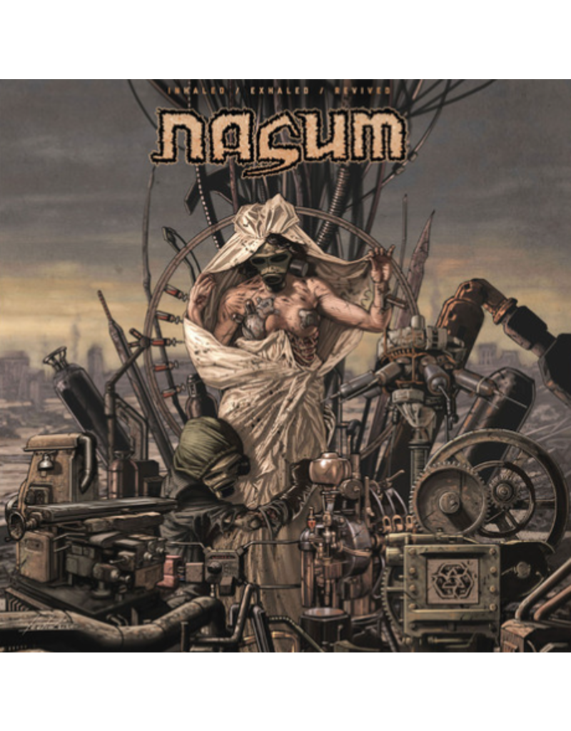 Relapse Records (LP) Nasum - Inhaled/Exhaled/Revived (Translucent Gold With Splatter Vinyl)