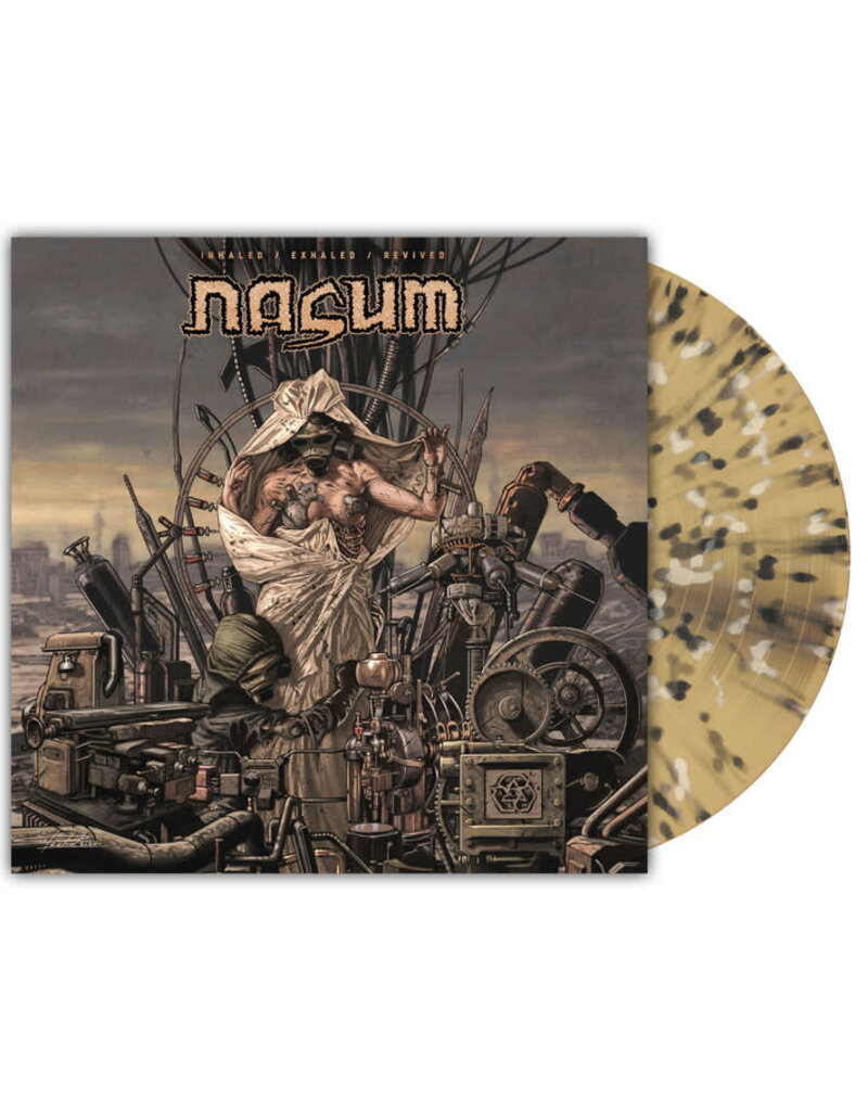 Relapse Records (LP) Nasum - Inhaled/Exhaled/Revived (Translucent Gold With Splatter Vinyl)