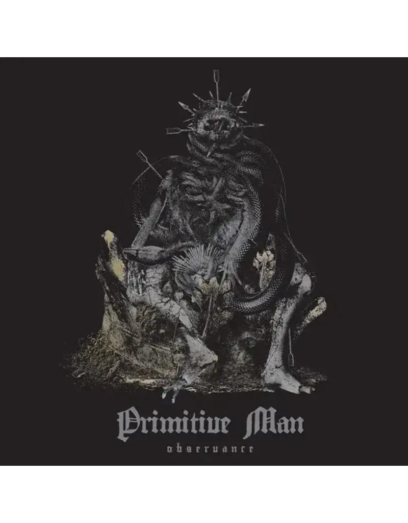 Relapse Records (LP) Primitive Man - Observance (Black And Silver Galaxy Vinyl)