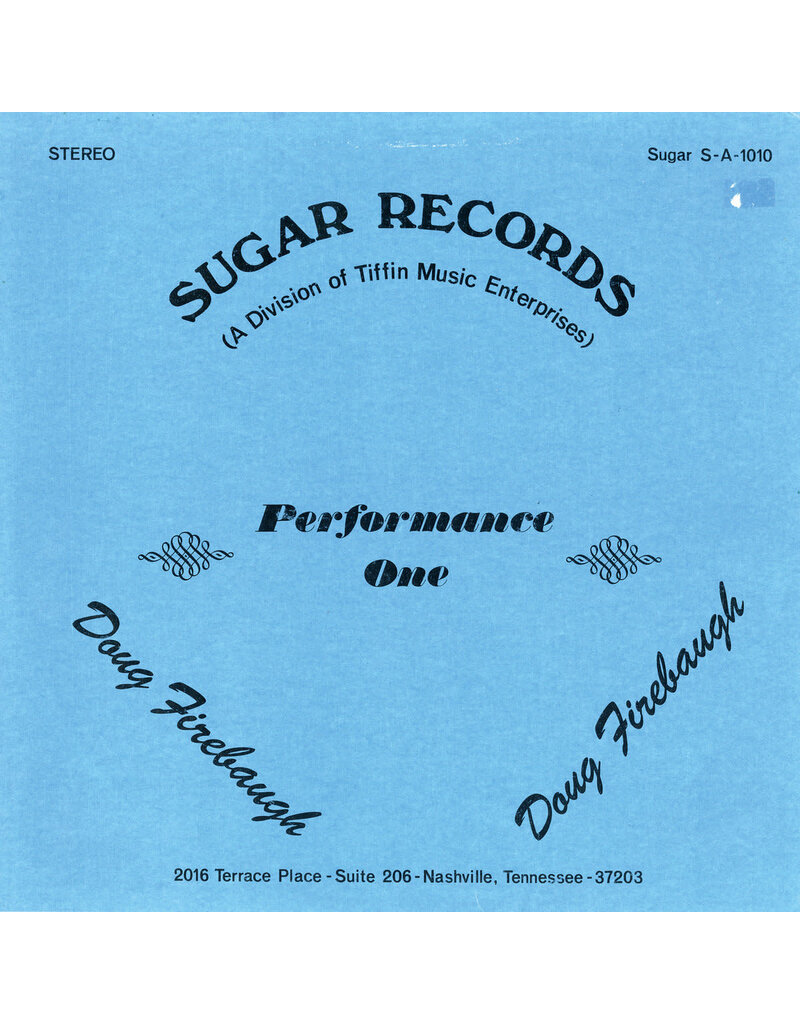 (LP) Doug Firebaugh - Performance One (C. 1975)
