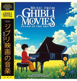 (LP) Guillaume Masson - Music From Ghibli Movies: Piano in the Sky (Blue Vinyl)