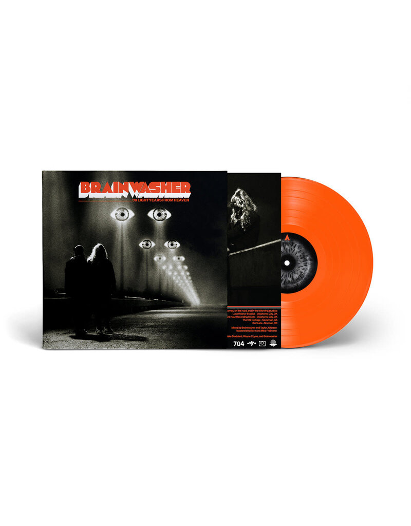 (LP) Brainwasher (Flaming Lips) - 39 Lightyears from Heaven (Neon Tangerine Vinyl)