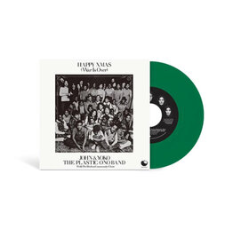 (LP) John Lennon, Yoko Ono & the Plastic Ono Band - Happy Xmas (War Is Over) (Green Vinyl) [7"]