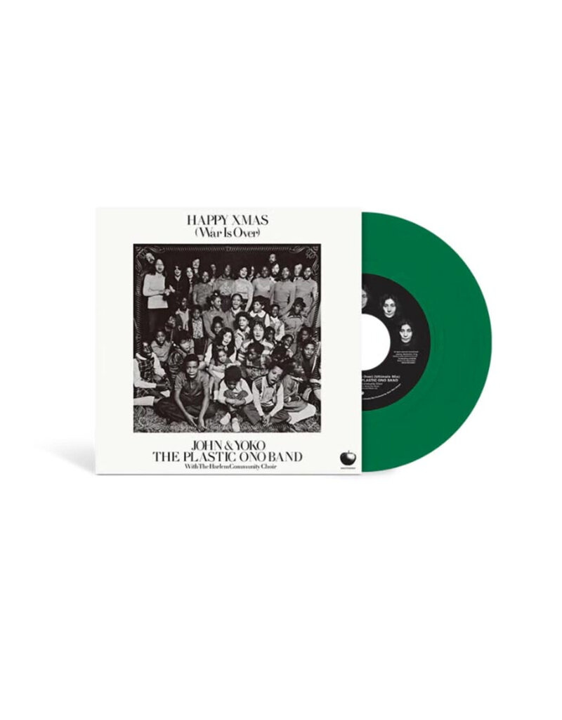 (LP) John Lennon, Yoko Ono & the Plastic Ono Band - Happy Xmas (War Is Over) (Green Vinyl) [7"]