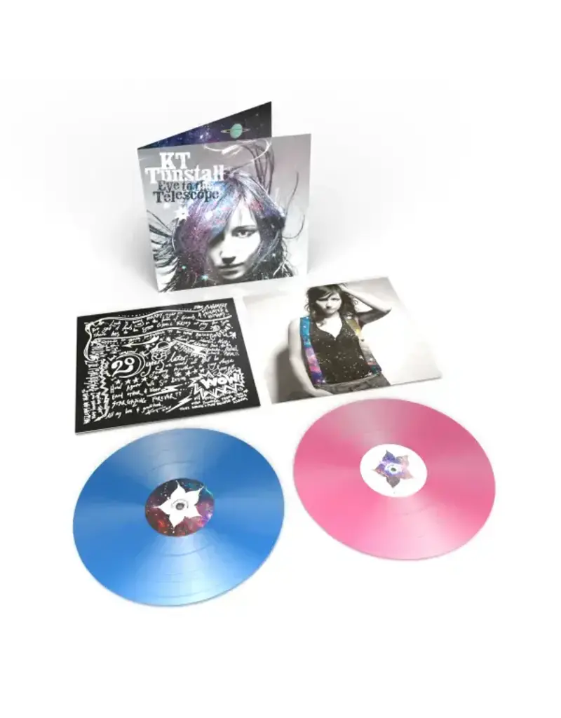 (LP) KT Tunstall - Eye To The Telescope (20th Anniversary Stargazer Edition) (Limited Pink & Blue Vinyl) [2LP]