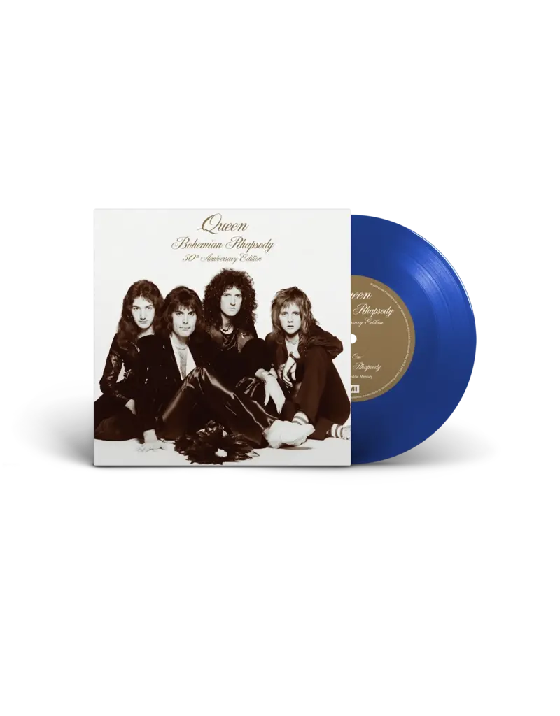 Disney (LP) Queen - Bohemian Rhapsody / I'm In Love With My Car (Limited Blue Vinyl) (7")
