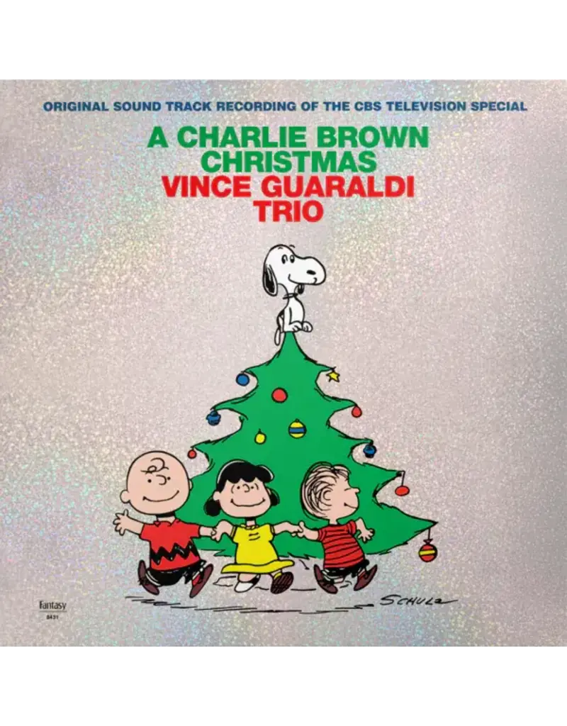 Concord (LP) Vince Guaraldi Trio - A Charlie Brown Christmas (60th Anniversary Edition) (Christmas Tree Vinyl)