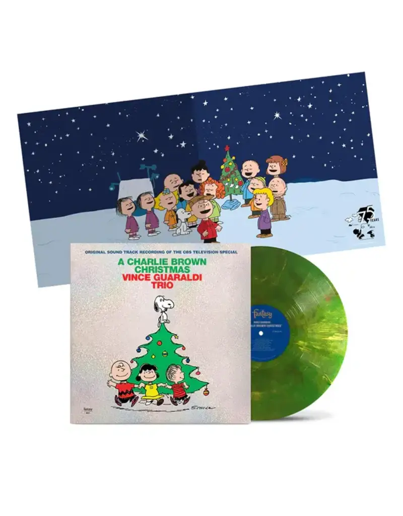 Concord (LP) Vince Guaraldi Trio - A Charlie Brown Christmas (60th Anniversary Edition) (Christmas Tree Vinyl)