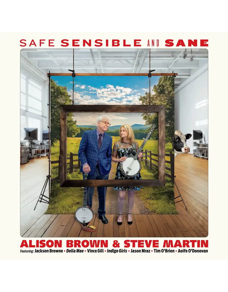 (CD) Alison Brown & Steve Martin  - SAFE, SENSIBLE AND SANE
