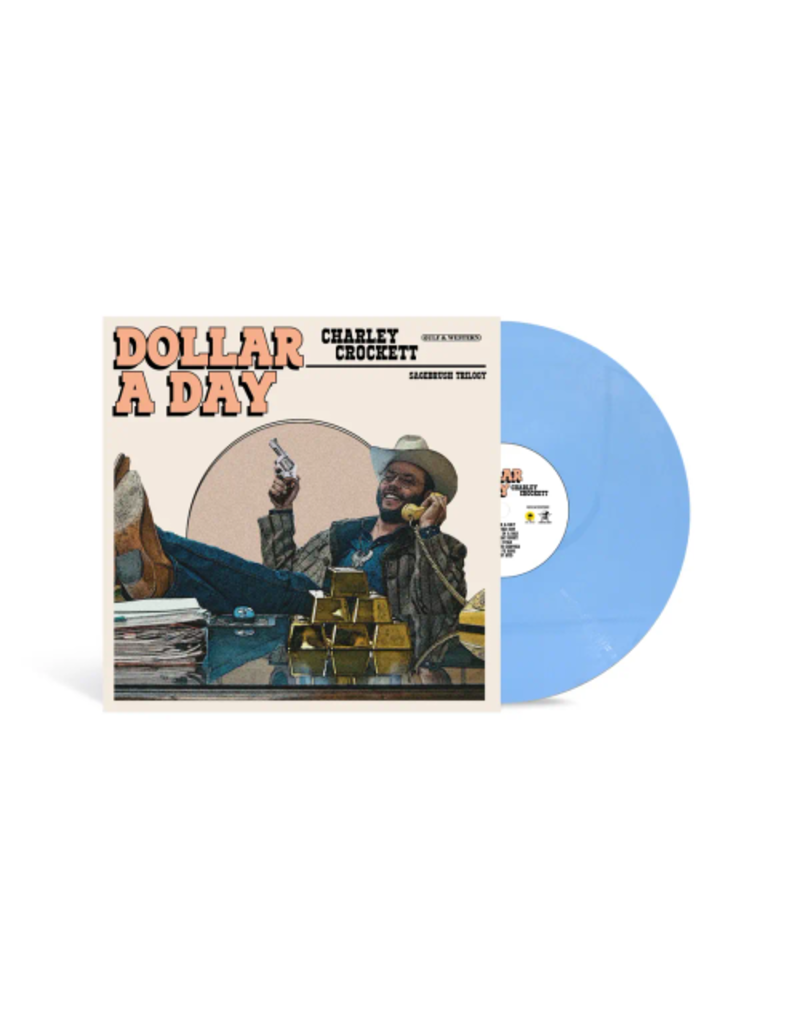 Island (LP) Charley Crockett - Dollar a Day (Indie Exclusive Pale Cornflower Blue Vinyl)