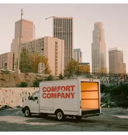 (LP) Bearings - Comfort Company (Indie Exclusive Baby Pink/Half Red White Splatter Split Vinyl)