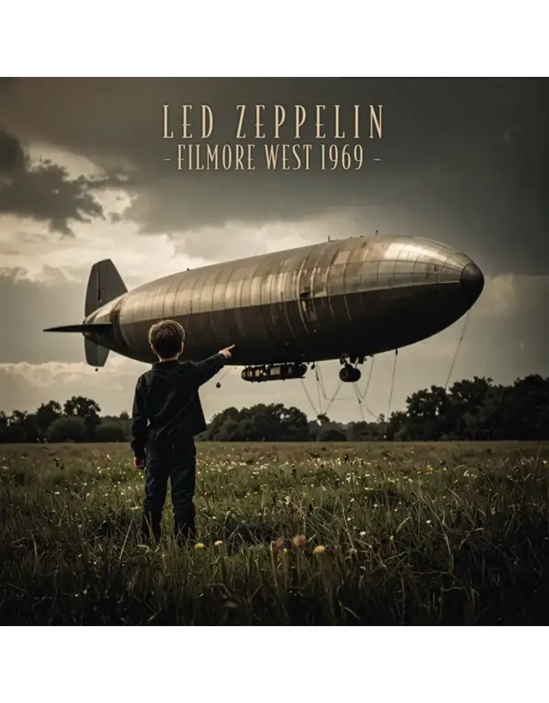 (LP) Led Zeppelin - Filmore West 1969 (clear vinyl)