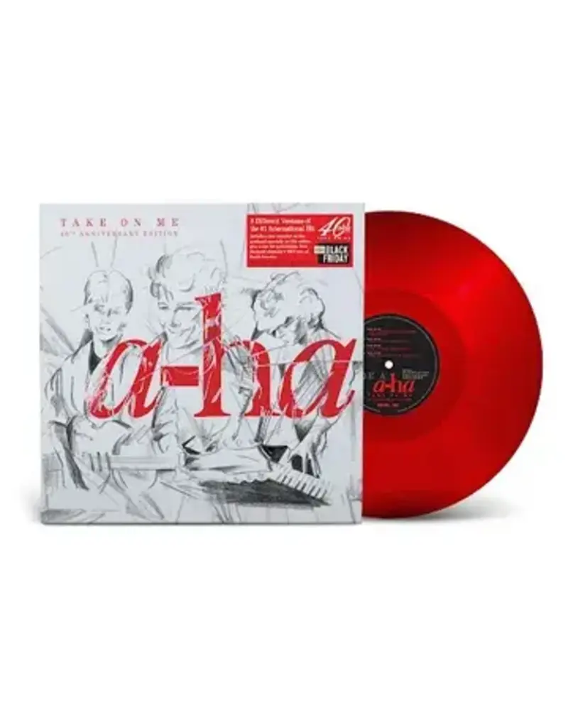 (LP) A-Ha - Take On Me - 40th Anniversary Edition (Red Vinyl) BF25