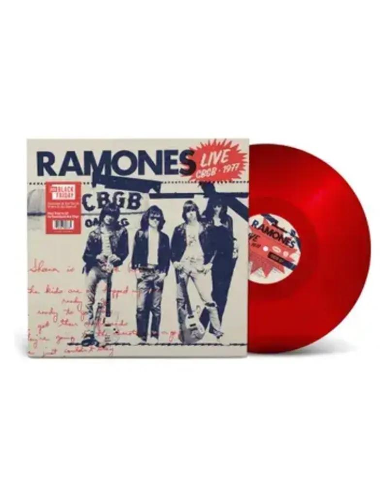 (LP) Ramones	- Live At Cbgb, 1977 (Red Vinyl) BF25
