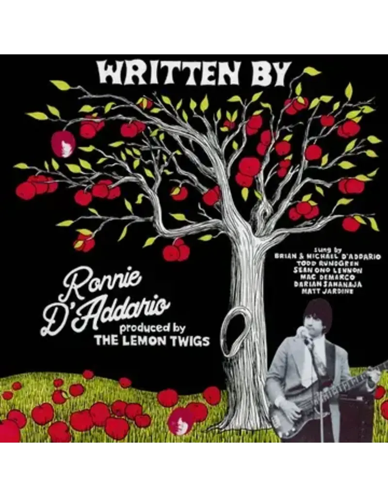 Omnivore Recordings (LP) Ronnie D'Addario - Written By Ronnie D'Addario [Father of The Lemon Twigs] (Opaque Red Vinyl) BF25