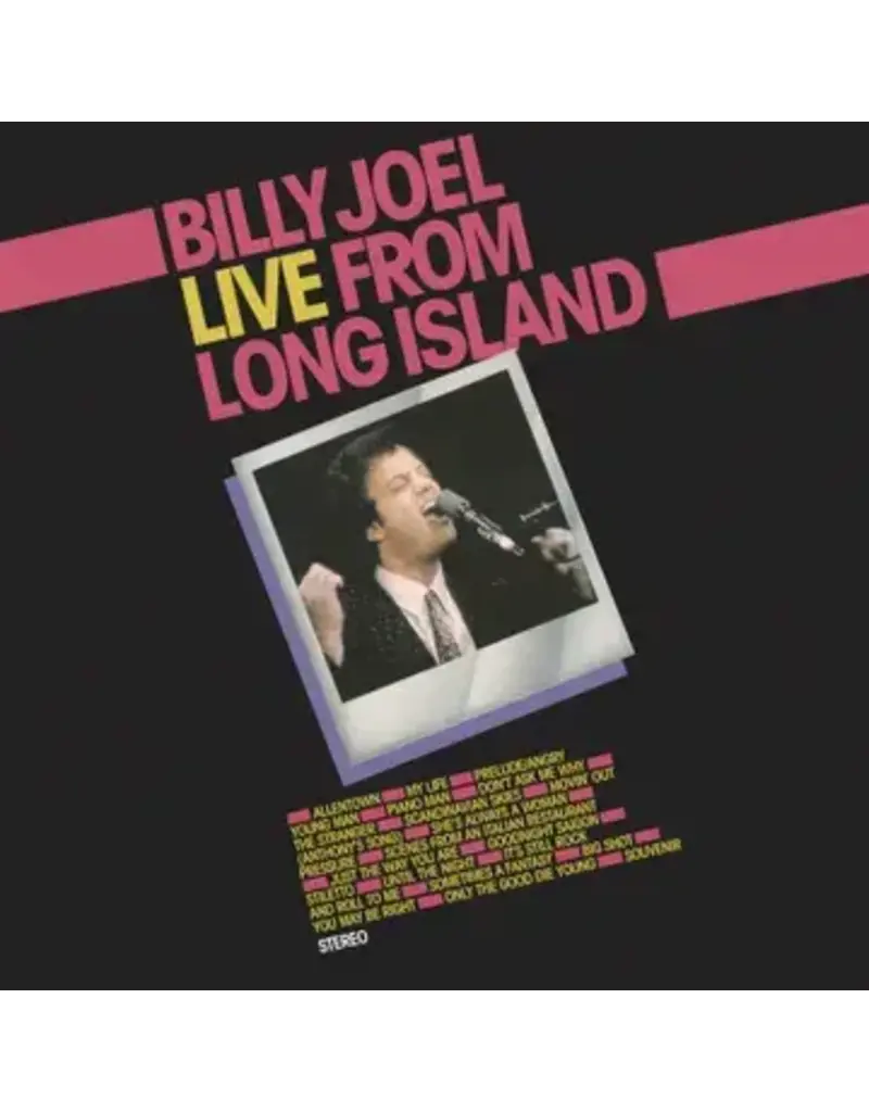 (LP) Billy Joel - Live From Long Island (3LP, Black Vinyl) BF25
