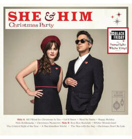 (LP) She & Him - Christmas Party (white vinyl) BF25
