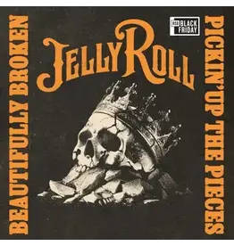 Republic (LP) Jelly Roll - Beautifully Broken - Pickin' Up The Pieces (Tequila Sunrise Vinyl) BF25