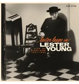 liberation hall (LP) Lester Young - Lester Leaps In: Live At Birdland 1951 - 1952 (First Press) BF25