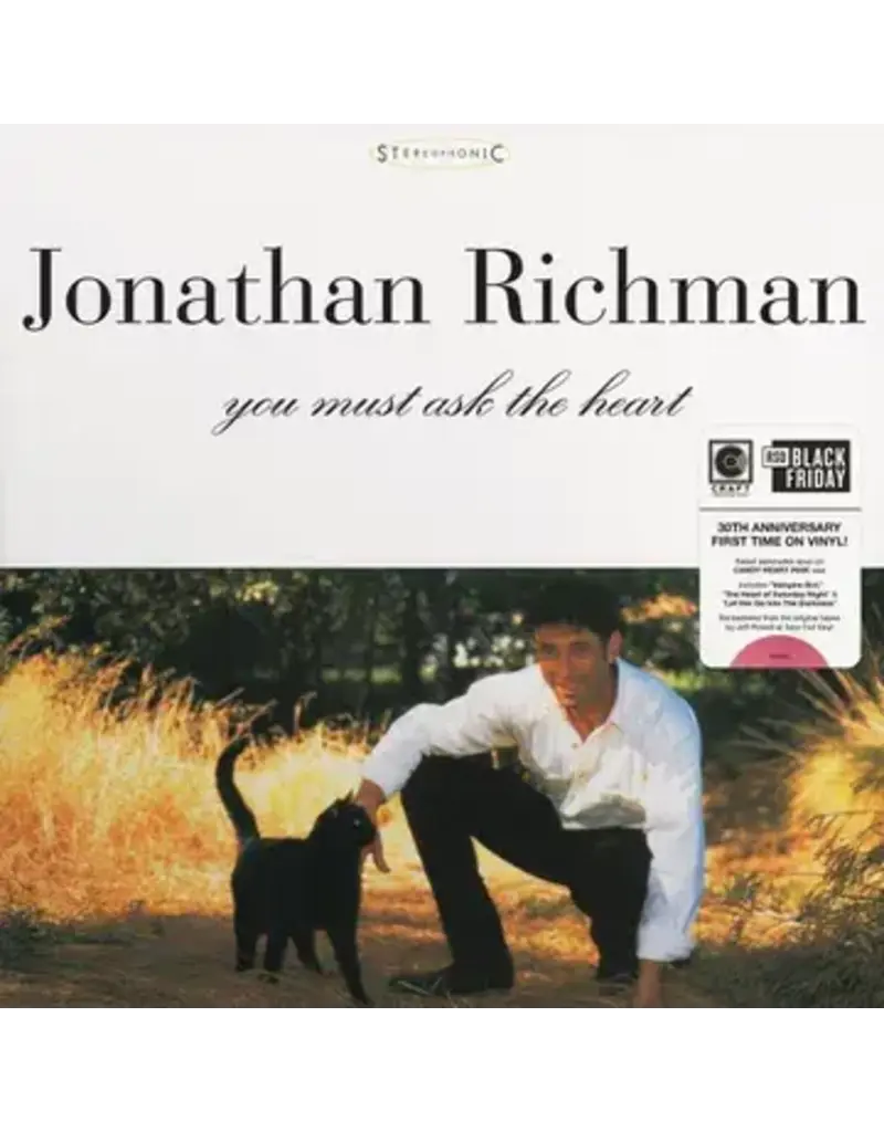 Craft Recordings (LP) Jonathan Richman - You Must Ask The Heart (30th Anniversary Edition) BF25