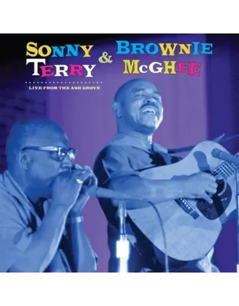 liberation hall (LP) Sonny Terry and Brownie McGhee - Live From The Ash Grove (Purple Grape Vinyl) BF25