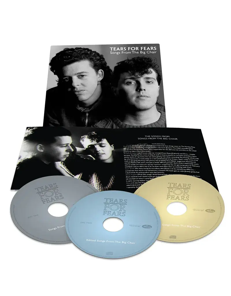 (CD) Tears For Fears - Songs From The Big Chair (40th Anniversary Edition) (3CD)