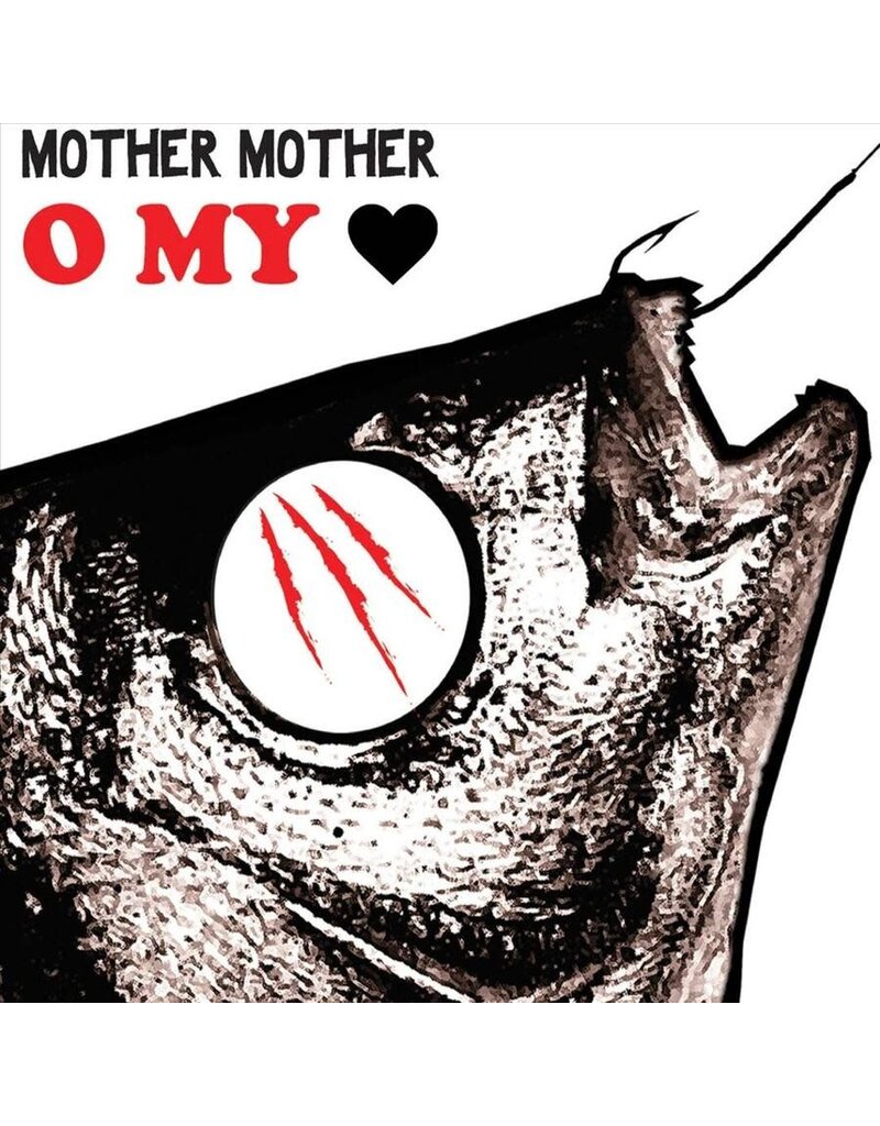 (LP) Mother Mother - O My Heart (red, white & black vinyl)