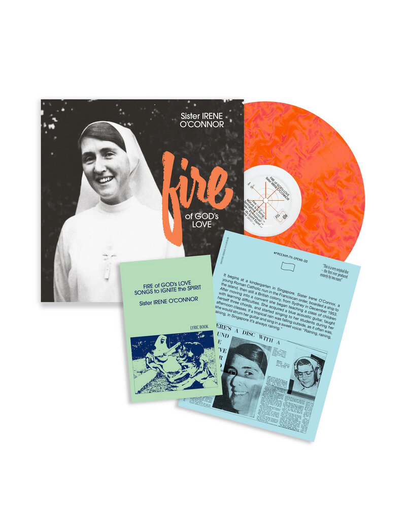 (LP) Sister Irene O'Connor - Fire Of God's Love (fire coloured vinyl)