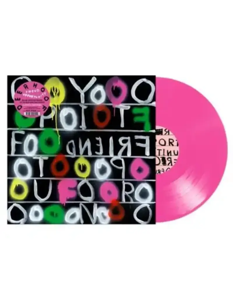 Joyful Noise (LP) Deerhoof - Friend Opportunity (Hot Pink Vinyl)