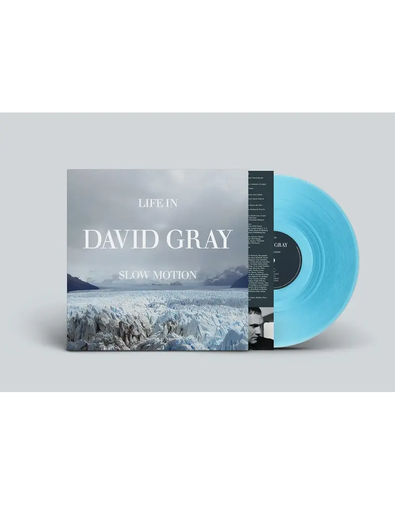 (LP) David Gray - Life In Slow Motion (20th Anniversary Edition Glacial Blue Vinyl)